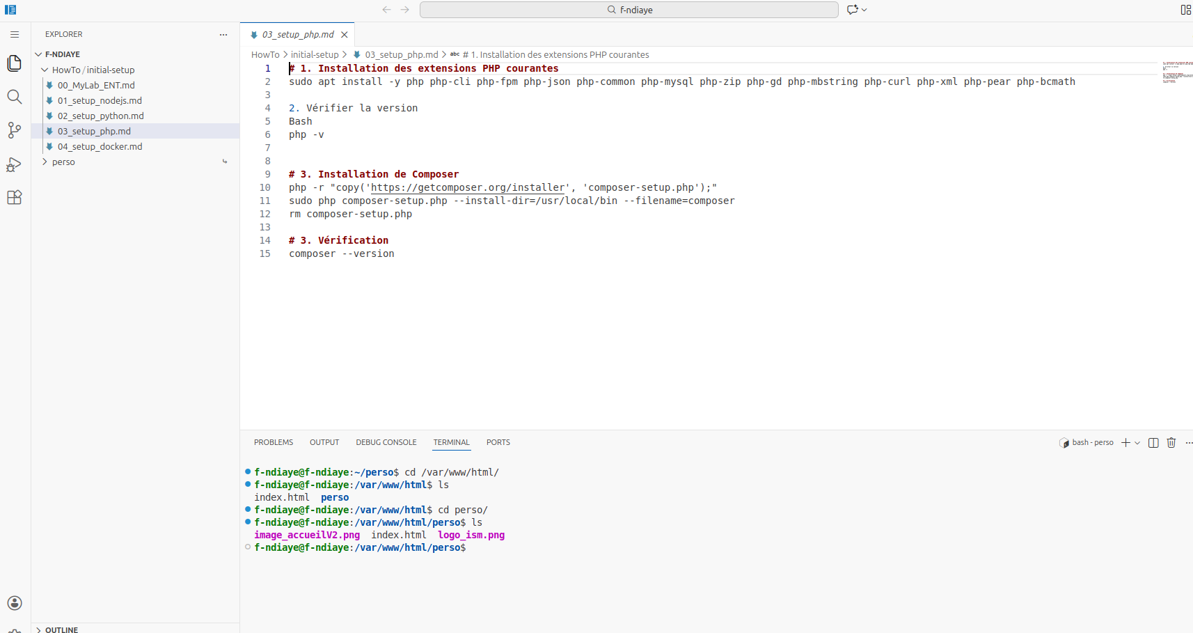 VS Code en ligne